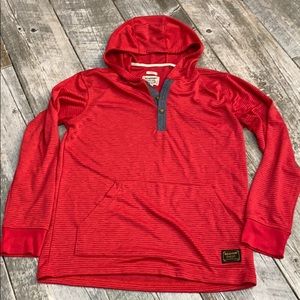 Burton - Durable Goods 3 Button Pullover Hoodie L